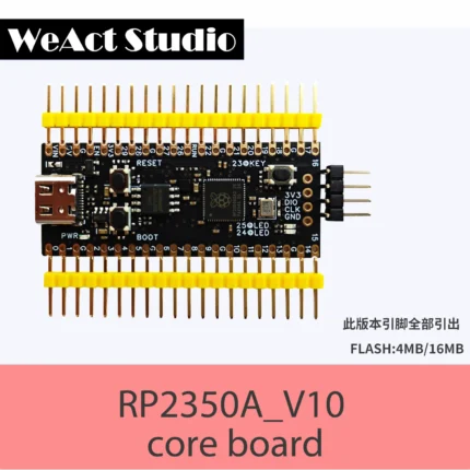 WeAct RP2350A_V10 all pin out Raspberry Pi RP2350 RISC-V Hazard3 520KByte SRAM 4/16MByte QSPI Flas - AliExpress 7